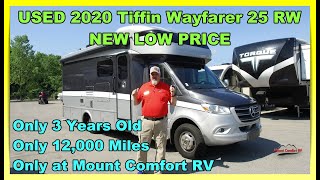 Used 2020 Tiffin Wayfarer 25 RW Review  Mount Comfort RV [upl. by Nwahshar]