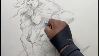 Frank Frazetta Friday Study Episode 1 [upl. by Eimareg]