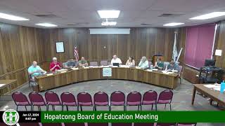 Hopatcong Board of Education Special Meeting June 17 2024 [upl. by Rolyak]