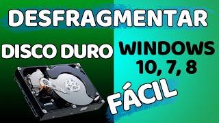 Como DESFRAGMENTAR un DISCO DURO windows 10 8 7 81 MEJOR DESFRAGMENTADOR DE DISCO DURO 2021 [upl. by Akenehs487]