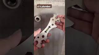 The best plumbing bathroom wall mixther installation subscribe youtubeshorts shortvideo plumbing [upl. by Aradnahc]