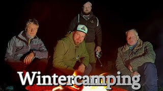 3 WinterZelten mit den Jungs inkl Besuch von Jason Campingpark mit BorisOutdoor DomWanderFlo [upl. by Lirva]