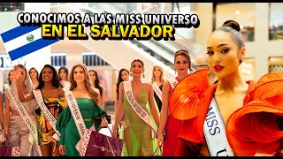 Así fue la Presentación de las Miss Universo en Multiplaza😍 Salvadoreños se Deleitan de su BELLEZA [upl. by Lashar]