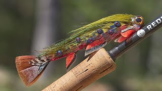 Making a Realistic Brook Trout Fly [upl. by Noved]