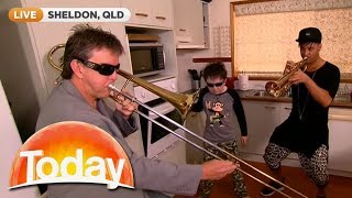 Timmy Trumpet joins Oven Boy for a TODAY Show jam  TODAY Show Australia [upl. by Lon774]