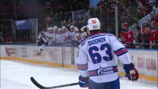 Dadonov shoots wide on his penalty shot attempt [upl. by Gerita418]