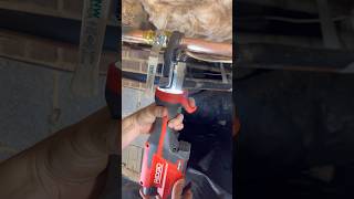 Using The New Ridgid Rp251 press tool [upl. by Olraced]