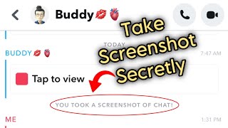 How to Take Screenshot on Snapchat without Them Knowing  iPhoneAndroid [upl. by Simonette931]