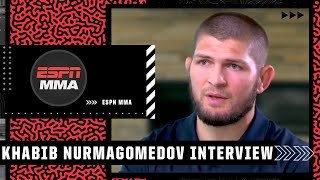 Khabib on Conor McGregor vs Dustin Poirier 3 retiring at the top and coaching  MMA on ESPN [upl. by Annaoj787]