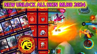 APK UNLOCK ALL SKIN MLBB TERBARU 2024 [upl. by Gaeta]