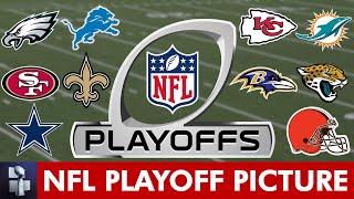 NFL Playoff Picture NFC amp AFC Standings Wild Card Race amp Matchups For Week 12 Of 2023 NFL Season [upl. by Aniratak]