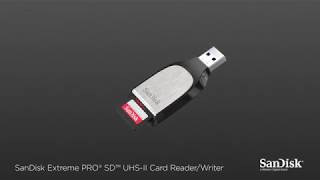 SanDisk Extreme Pro Card Reader UHS II [upl. by Ellerrehc]