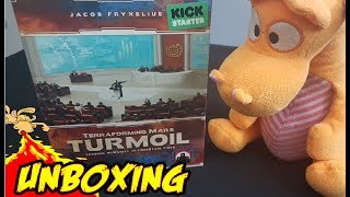 Terraforming Mars Turmoil  Unboxing and Preview [upl. by Malachi]