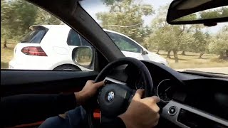 Golf 75 GTD vs Bmw 320d E92 lci  Race [upl. by Atinad]