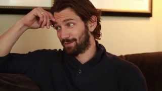 Michiel Huisman talks The Age of Adaline responds to Anna Kendrick sort of [upl. by Eglanteen]