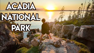 Acadia National Park Family Travel Vlog1 of the most BEAUTIFUL places in NEW England [upl. by Inittirb985]