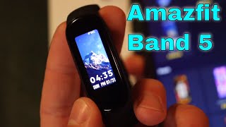 Amazfit Band 5  Unboxing and First Impressions Im Impressed [upl. by Ralat]