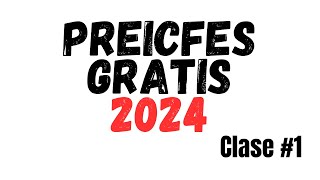 Preicfes gratis 2024 clase 1 [upl. by Einuj]