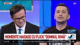 Momente haioase cu Flick „Domnul Rimă” Cum arată Sinteza Zilei în versurile DJului de la Ra [upl. by Thevenot]