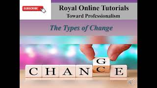 Types of Organizational Change [upl. by Marchelle565]