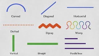 List of Geometric Lines  Learn Line Names in English [upl. by Liahkim131]