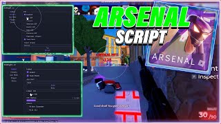 Arsenal Script  Hack GUI  Silent Aimbot ESP Rapid Fire No Recoil Inf Ammo All Skins amp More [upl. by Robina550]