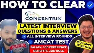 Concentrix Latest Interview Question amp Answer  Concentrix Interview Experience for Customer Support [upl. by Spense]