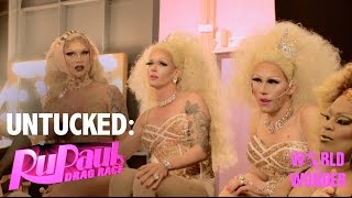 Untucked RuPauls Drag Race Episode 8  Conjoined Queens [upl. by Joellyn682]