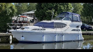 Haines 320 quotBroadland Dawnquot for sale at Norfolk Yacht Agency [upl. by Gyatt]