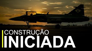 Brasil começa a construir caça em solo nacional [upl. by Arrais]