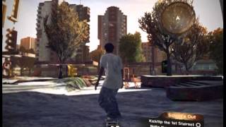 EA Skate 2 Walkthrough  Follow Slappy amp GED High School Footage 12 [upl. by Einahpats158]