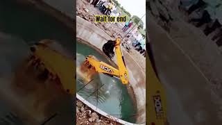 JCB machine accident 😱💥 [upl. by Ahsenal]