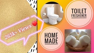 3 Ingredient Toilet Cleaning Bombs to keep toilet fresh and smell free [upl. by February]