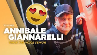 ANNIBALE GIANNARELLI VINCE THE VOICE SENIOR [upl. by Hgieliak]