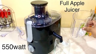 👌BEST JUICER MIXER GRINDER🍹  Maharaja Whiteline 550Watt Juicer Mixer Grinder  Tasty Juices😋 [upl. by Ettennod]