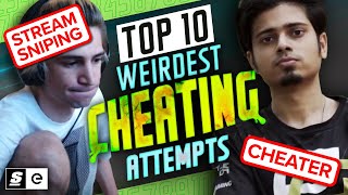 The Top 10 Weirdest Cheating Attempts in Esports [upl. by Oranneg]