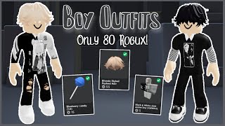 80 Robux Outfit Ideas  Boy Edition with links in desc [upl. by Elvie]