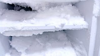 FULL VIDEO  FREEZER FROST SCRAPING  ICE EATING  FREEZER FROST EATING [upl. by Akemot]