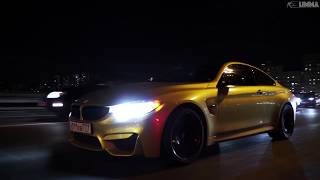 BMW M4  Burnout and Drift [upl. by Wanyen]