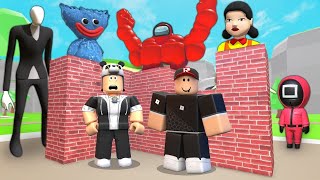 Canavar Saldırılarına Karşı Kale Yap   Roblox [upl. by Milena]