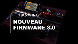 FR Behringer WING Gamme complète et nouveau firmware [upl. by Schou800]