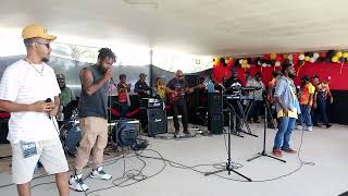 Stargajah Live performance at Popondetta Robinson Oval Popondetta DQMEDIA [upl. by Devaj]