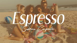 sabrina carpenter  quotespressoquot lyrics [upl. by Corwin]