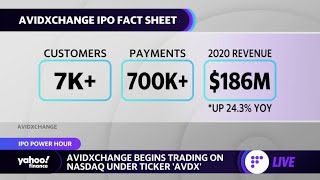 AvidXchange begins trading on Nasdaq under ticker AVDX [upl. by Ailema676]