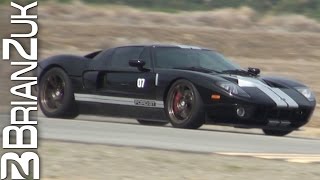 Heffner Twin Turbo Ford GT Accelerations [upl. by Ellohcin]