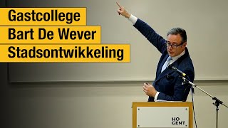 Gastcollege Bart De Wever over stadsontwikkeling HOGENT [upl. by Scharaga]