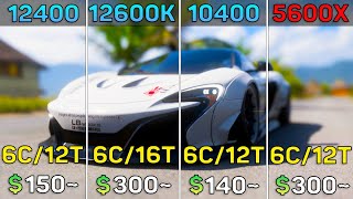 i5 12400f vs 12600k vs 10400f vs 5600x  8 Games Test [upl. by Crim954]