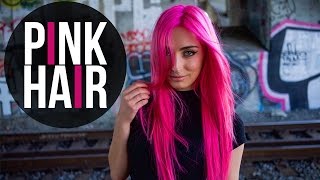 Pink Hair Transformation  Bombay Tape In Extensions [upl. by Abrams]