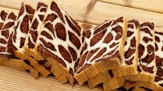 How to Make Leopard Print Bread 豹紋吐司  麵包製作  Homemade Sandwich Bread  Josephines Recipes 177 [upl. by Seena923]