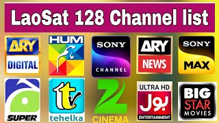 LaoSat 128 Channel listFTA Satellite FTA Channel best satellite LaoSat 128e [upl. by Parks]